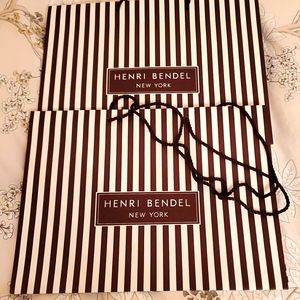 Henri Bendel shopping bags